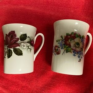 Birks Bone China Floral Tea Cup
